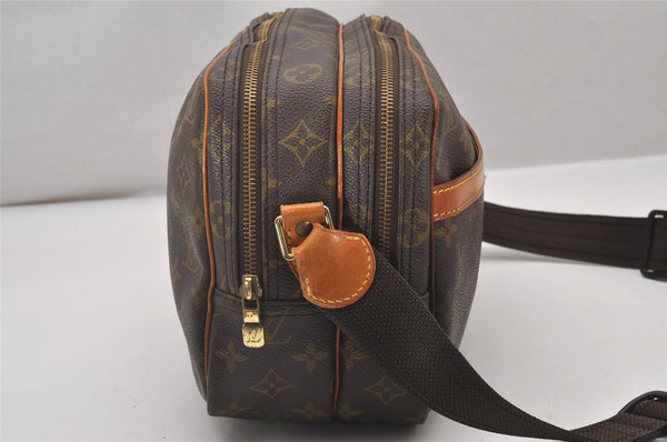 Authentic Louis Vuitton Monogram Reporter PM Shoulder Cross Bag M45254 LV 4504I