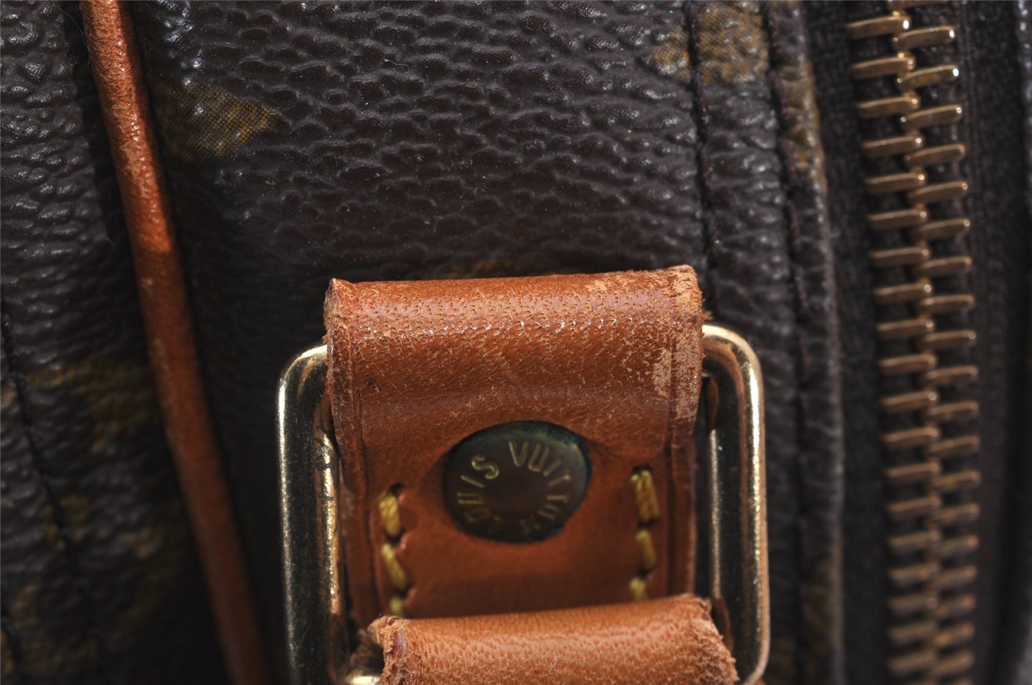 Authentic Louis Vuitton Monogram Reporter PM Shoulder Cross Bag M45254 LV 4504I