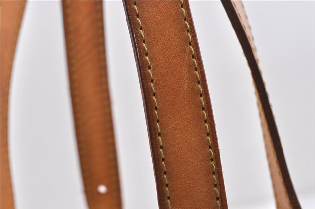 Auth LOUIS VUITTON Vernis Rose Wood Avenue Shoulder Hand Bag M93508 Yellow 4506C