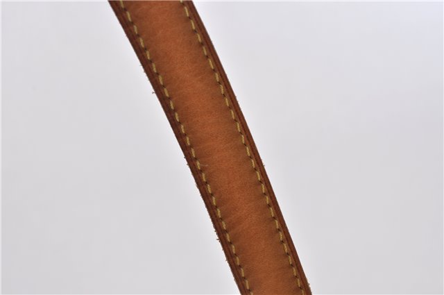 Auth LOUIS VUITTON Vernis Rose Wood Avenue Shoulder Hand Bag M93508 Yellow 4506C