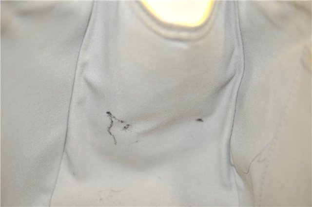 Auth LOUIS VUITTON Vernis Rose Wood Avenue Shoulder Hand Bag M93508 Yellow 4506C