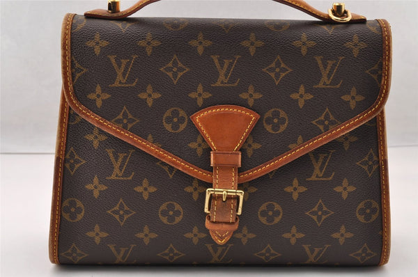 Authentic Louis Vuitton Monogram Bel Air 2Way Shoulder Hand Bag M51122 LV 4506I