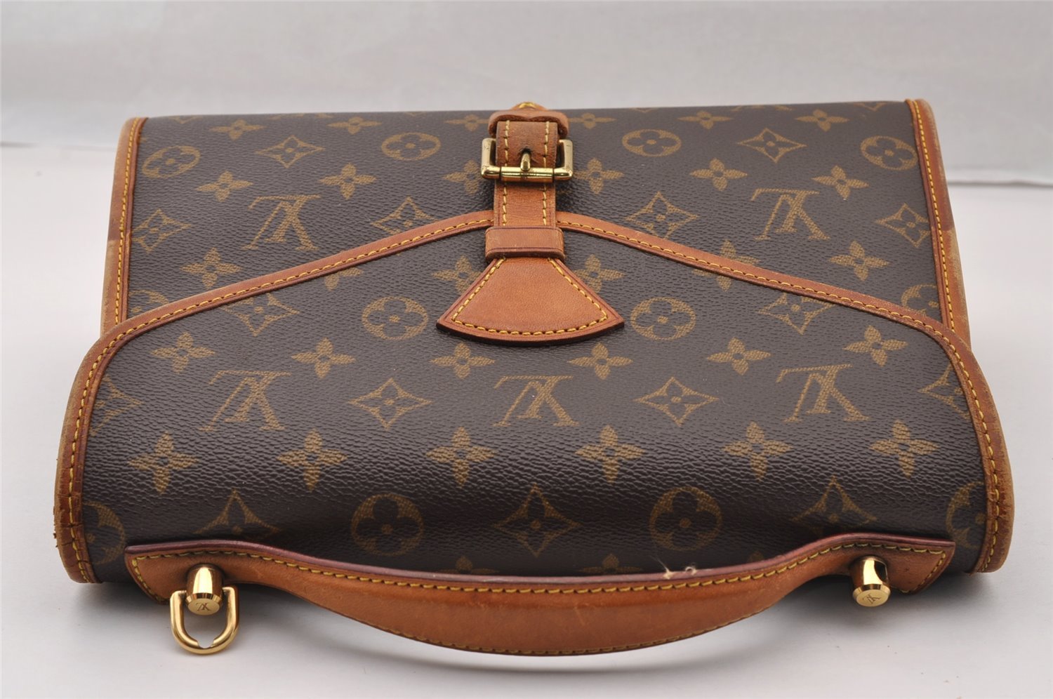 Authentic Louis Vuitton Monogram Bel Air 2Way Shoulder Hand Bag M51122 LV 4506I