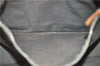 Authentic HERMES Fourre Tout MM Hand Tote Bag Purse Canvas Gray 4507D