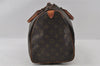 Authentic Louis Vuitton Monogram Speedy 35 Hand Boston Bag M41524 LV Junk 4507I