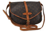 Authentic Louis Vuitton Monogram Saumur 30 Shoulder Cross Bag M42256 LV 4509I
