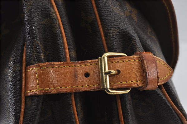 Authentic Louis Vuitton Monogram Saumur 30 Shoulder Cross Bag M42256 LV 4509I