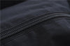 Authentic Salvatore Ferragamo 2Way Braided Hand Bag Nylon Black SF 4510D