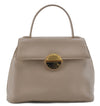 Authentic GIVENCHY Vintage Leather Shoulder Hand Bag Purse Beige 4511D