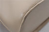 Authentic GIVENCHY Vintage Leather Shoulder Hand Bag Purse Beige 4511D