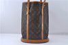 Authentic Louis Vuitton Monogram Bucket GM Shoulder Bag M42236 LV Junk 4512D