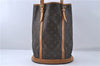 Authentic Louis Vuitton Monogram Bucket GM Shoulder Bag M42236 LV Junk 4512D