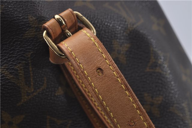 Authentic Louis Vuitton Monogram Bucket GM Shoulder Bag M42236 LV Junk 4512D