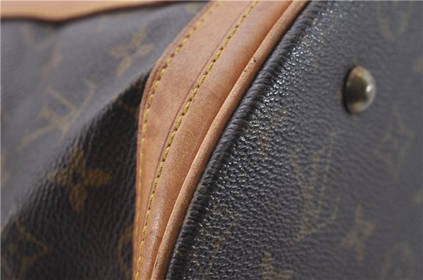 Authentic Louis Vuitton Monogram Bucket GM Shoulder Bag M42236 LV Junk 4512D