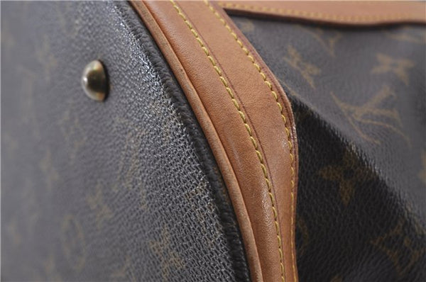 Authentic Louis Vuitton Monogram Bucket GM Shoulder Bag M42236 LV Junk 4512D