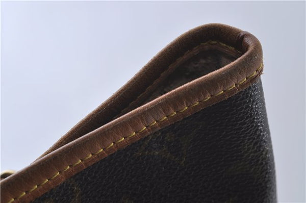 Authentic Louis Vuitton Monogram Bucket GM Shoulder Bag M42236 LV Junk 4512D