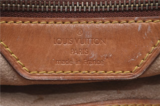 Authentic Louis Vuitton Monogram Bucket GM Shoulder Bag M42236 LV Junk 4512D