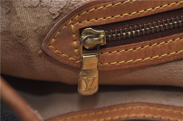 Authentic Louis Vuitton Monogram Bucket GM Shoulder Bag M42236 LV Junk 4512D