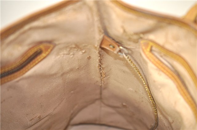 Authentic Louis Vuitton Monogram Bucket GM Shoulder Bag M42236 LV Junk 4512D