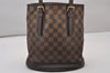 Authentic Louis Vuitton Damier Marais Bucket Shoulder Tote Bag N42240 LV 4512I