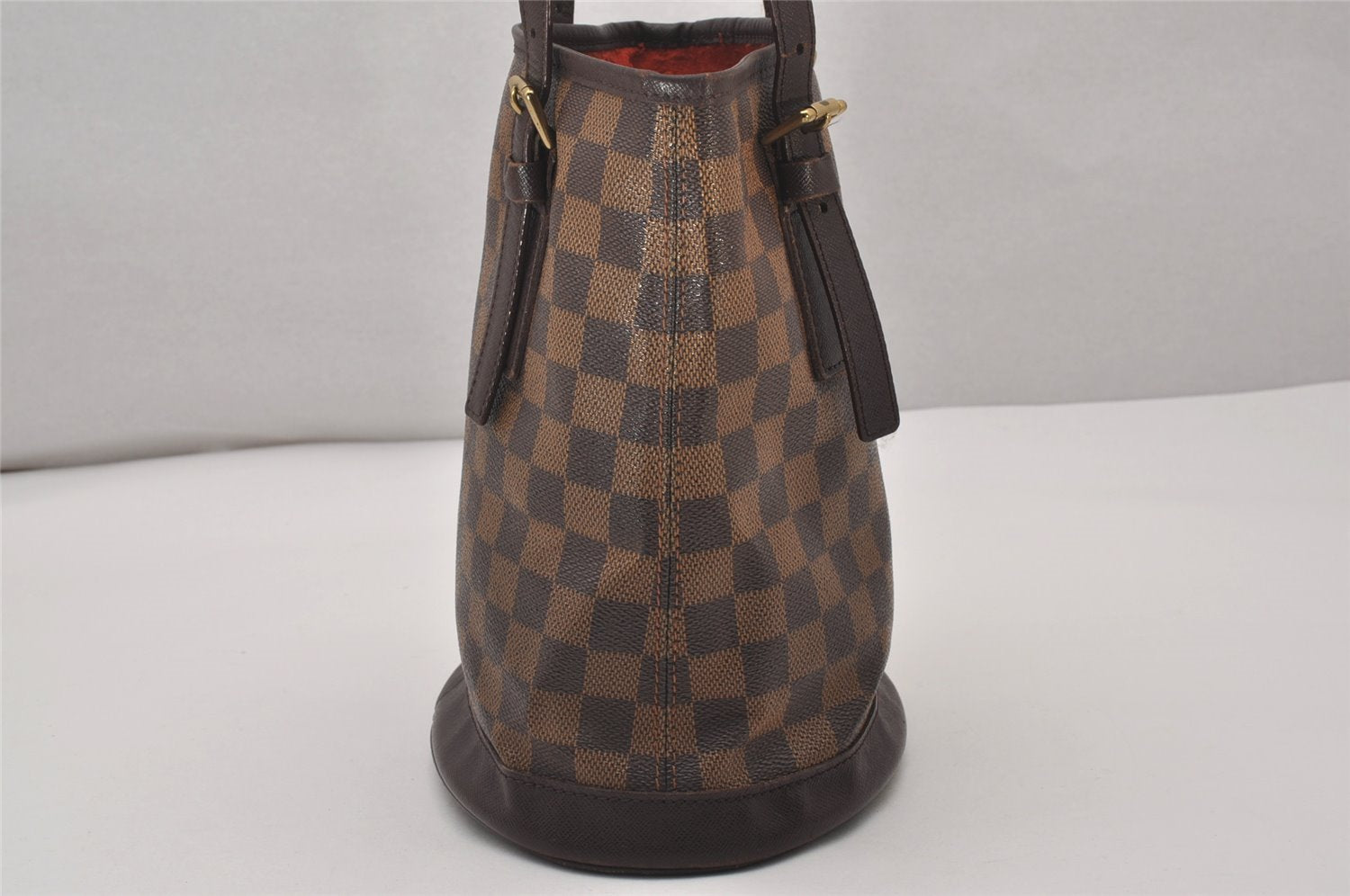 Authentic Louis Vuitton Damier Marais Bucket Shoulder Tote Bag N42240 LV 4512I