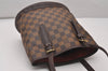 Authentic Louis Vuitton Damier Marais Bucket Shoulder Tote Bag N42240 LV 4512I