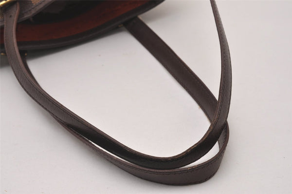 Authentic Louis Vuitton Damier Marais Bucket Shoulder Tote Bag N42240 LV 4512I