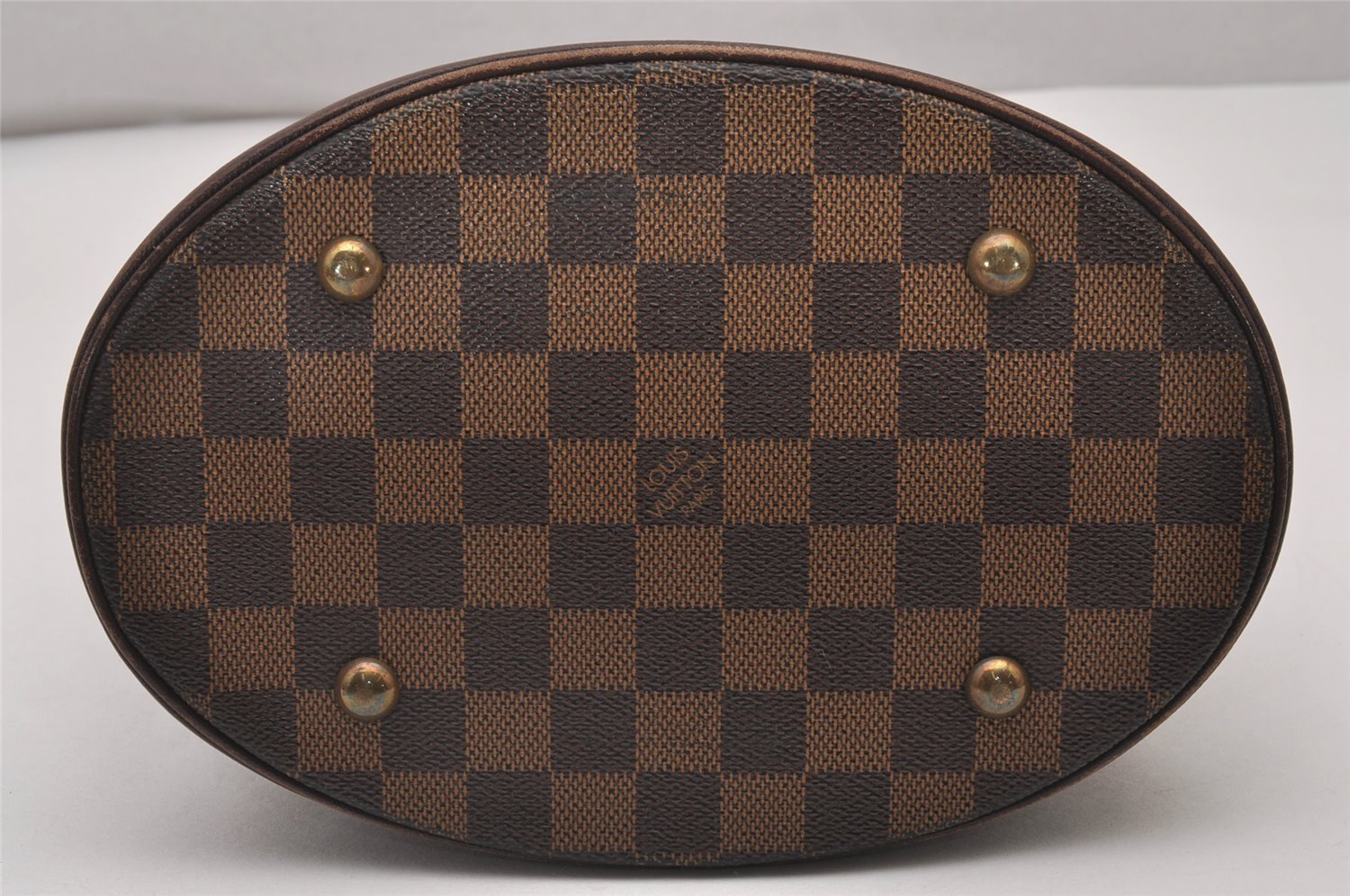 Authentic Louis Vuitton Damier Marais Bucket Shoulder Tote Bag N42240 LV 4512I