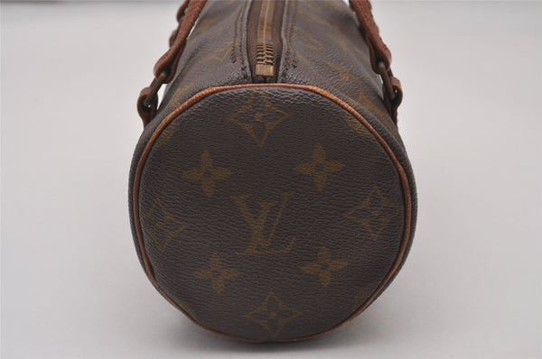 Authentic Louis Vuitton Monogram Papillon 22 Hand Bag Old Model LV 4515I