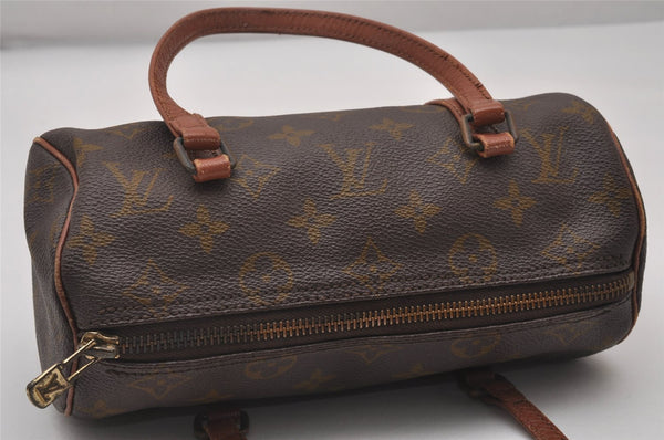 Authentic Louis Vuitton Monogram Papillon 22 Hand Bag Old Model LV 4515I