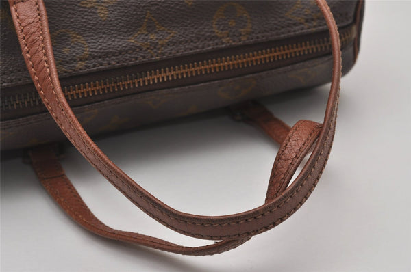 Authentic Louis Vuitton Monogram Papillon 22 Hand Bag Old Model LV 4515I