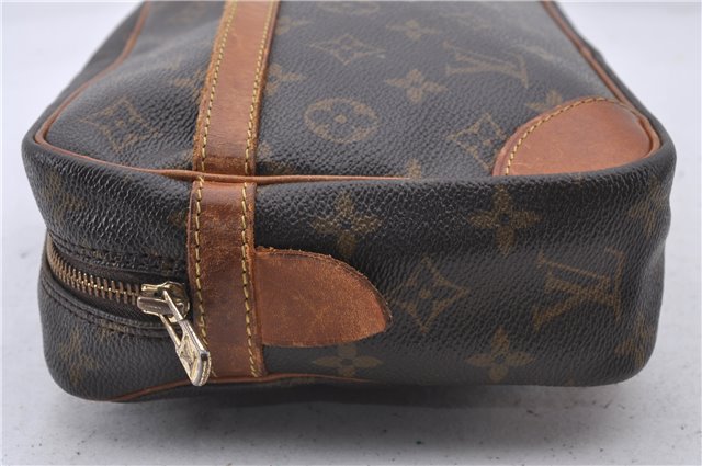 Authentic Louis Vuitton Monogram Compiegne 28 Clutch Hand Bag M51845 LV 4517D