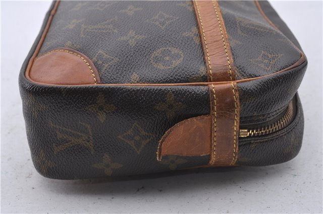 Authentic Louis Vuitton Monogram Compiegne 28 Clutch Hand Bag M51845 LV 4517D
