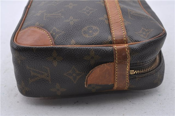 Authentic Louis Vuitton Monogram Compiegne 28 Clutch Hand Bag M51845 LV 4517D
