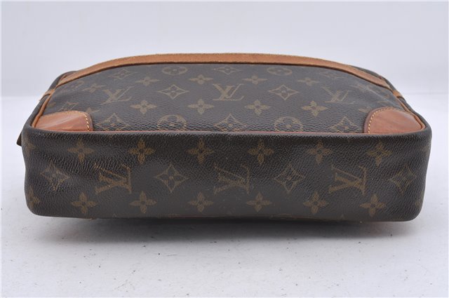 Authentic Louis Vuitton Monogram Compiegne 28 Clutch Hand Bag M51845 LV 4517D