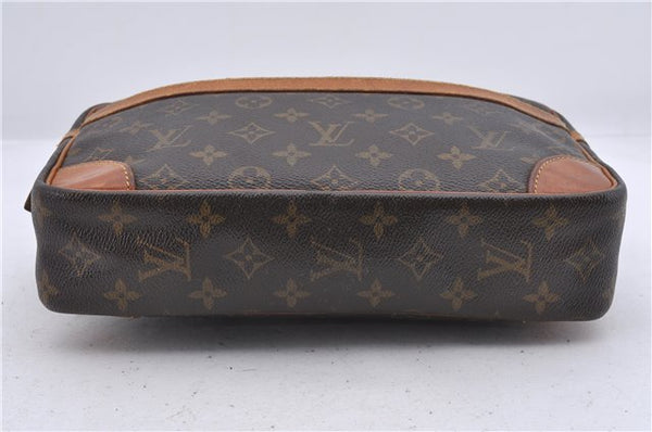 Authentic Louis Vuitton Monogram Compiegne 28 Clutch Hand Bag M51845 LV 4517D