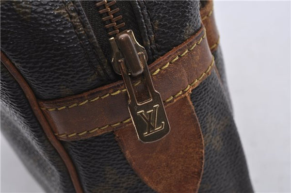 Authentic Louis Vuitton Monogram Compiegne 28 Clutch Hand Bag M51845 LV 4517D