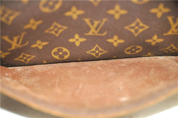 Authentic Louis Vuitton Monogram Compiegne 28 Clutch Hand Bag M51845 LV 4517D