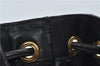 Authentic GUCCI Bamboo 2way Hand Shoulder Bag Purse Leather Black Junk 4518D