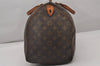 Authentic Louis Vuitton Monogram Speedy 40 Hand Boston Bag M41522 LV 4518I