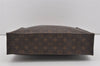 Authentic Louis Vuitton Monogram Sac Plat Hand Tote Bag M51140 LV Junk 4519I