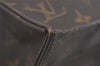 Authentic Louis Vuitton Monogram Sac Plat Hand Tote Bag M51140 LV Junk 4519I