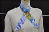 Authentic HERMES Twilly Scarf Silk "Mythiques phoenix" Blue Box 4520D