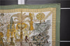 Authentic HERMES Carre 90 Scarf "Les legendes de l’Arbre" Silk Green 4520E