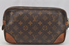 Authentic Louis Vuitton Monogram Marly Dragonne GM M51825 Clutch Hand Bag 4520I