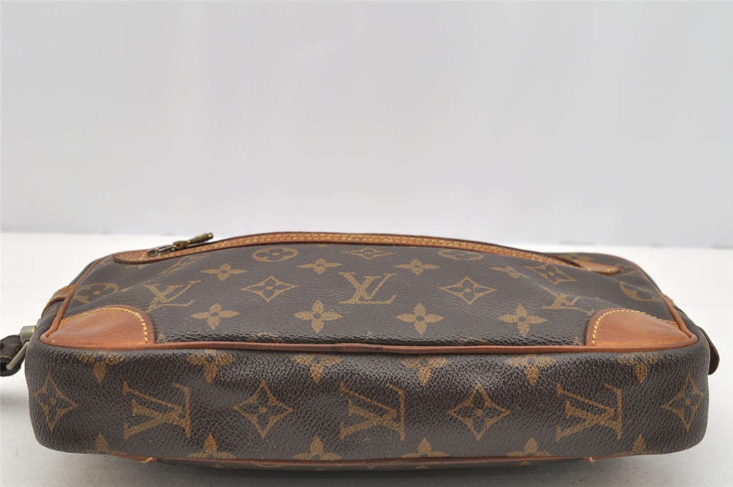 Authentic Louis Vuitton Monogram Marly Dragonne GM M51825 Clutch Hand Bag 4520I