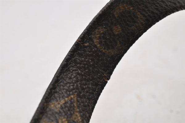 Authentic Louis Vuitton Monogram Marly Dragonne GM M51825 Clutch Hand Bag 4520I