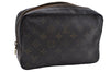 Auth Louis Vuitton Monogram Trousse Toilette 23 Clutch Hand Bag M47524 LV 4521D