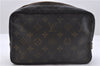Auth Louis Vuitton Monogram Trousse Toilette 23 Clutch Hand Bag M47524 LV 4521D