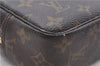 Auth Louis Vuitton Monogram Trousse Toilette 23 Clutch Hand Bag M47524 LV 4521D